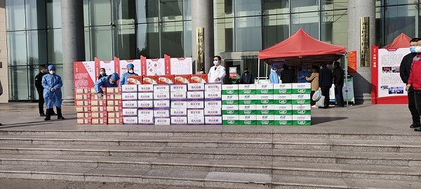 山西盛大钢构爱心捐赠